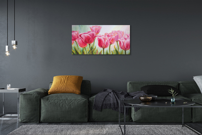 Quadro em tela Foto de tulipas