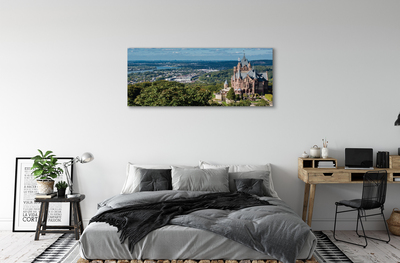 Pintura em tela Panorama da cidade-castelo da Alemanha