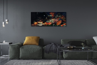 Pintura em tela Natureza morta com frutas