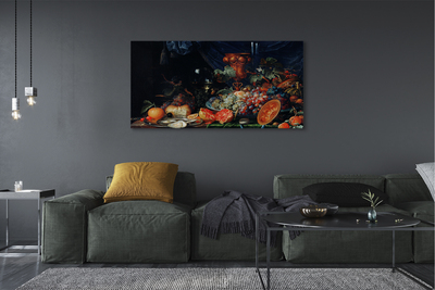 Pintura em tela Natureza morta com frutas