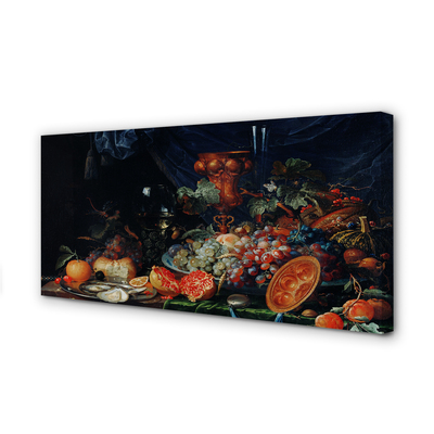 Pintura em tela Natureza morta com frutas