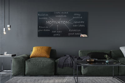 Pintura em tela Quadro de motivação