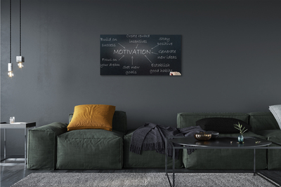 Pintura em tela Quadro de motivação