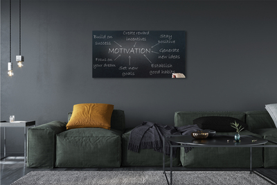 Pintura em tela Quadro de motivação