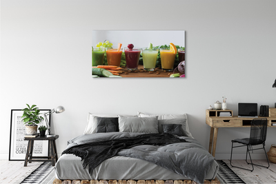 Pintura em tela Coquetéis de frutas e vegetais