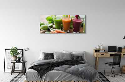 Quadro em tela Smoothies de vegetais