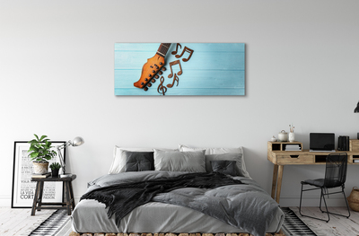 Pintura em tela Partitura para violão