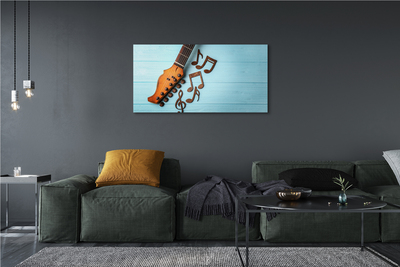 Pintura em tela Partitura para violão