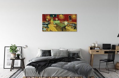 Quadro em tela Café Noturno - Vincent Van Gogh