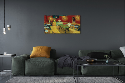 Quadro em tela Café Noturno - Vincent Van Gogh