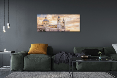 Quadro em tela Catedral da Espanha Pôr do Sol