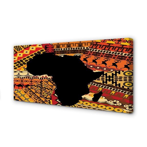 Pintura em tela Padrões de mapas