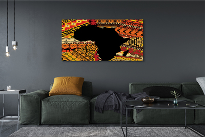 Pintura em tela Padrões de mapas