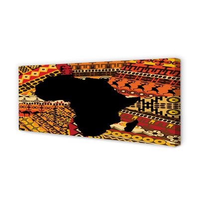 Pintura em tela Padrões de mapas