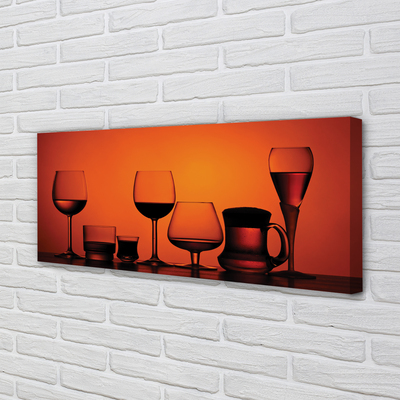 Pintura em tela Copos