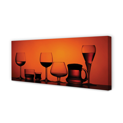 Pintura em tela Copos