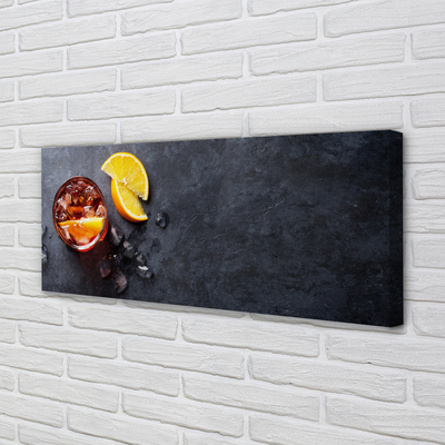 Quadro em tela Chá gelado de limão