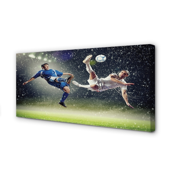 Quadro em tela Pessoas bola de chuva