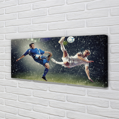 Quadro em tela Pessoas bola de chuva