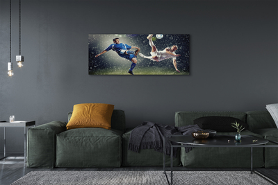 Quadro em tela Pessoas bola de chuva