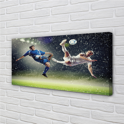 Quadro em tela Pessoas bola de chuva