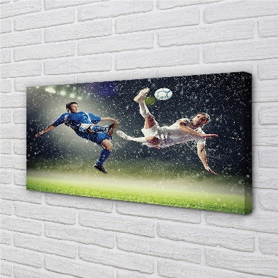 Quadro em tela Pessoas bola de chuva