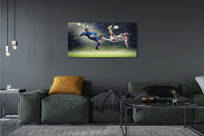 Quadro em tela Pessoas bola de chuva