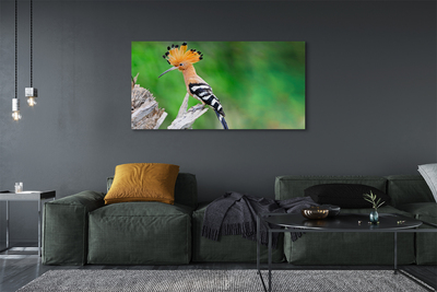 Pintura em tela Árvore papagaio colorida