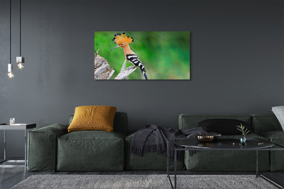 Pintura em tela Árvore papagaio colorida