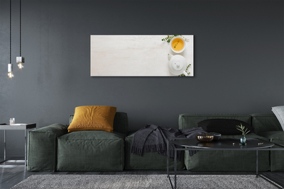 Pintura em tela Um bule de chá