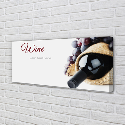 Quadro em tela Vinho de uva