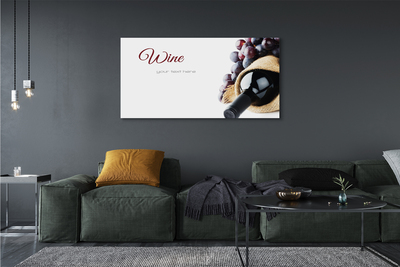 Quadro em tela Vinho de uva