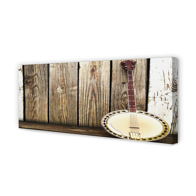 Pintura em tela Ukulele