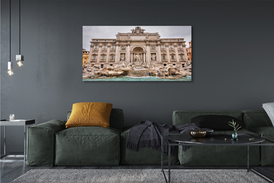 Quadro em tela Fonte da Basílica de Roma