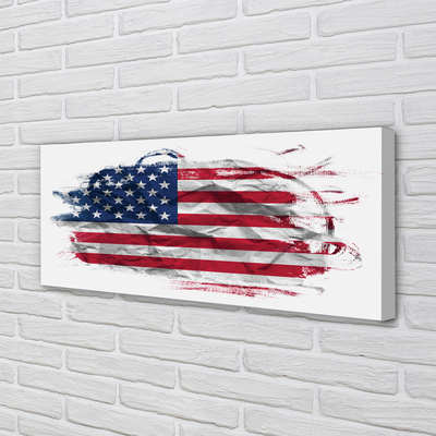 Quadro em tela Bandeira dos Estados Unidos