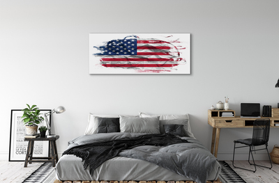 Quadro em tela Bandeira dos Estados Unidos