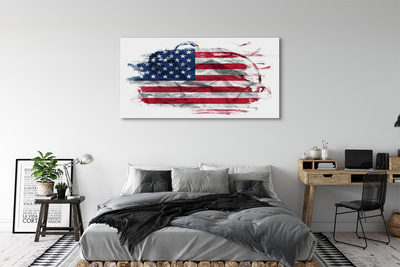 Quadro em tela Bandeira dos Estados Unidos