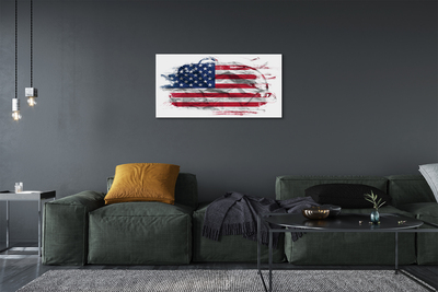Quadro em tela Bandeira dos Estados Unidos