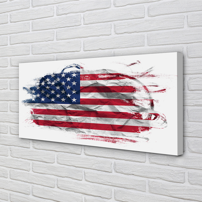 Quadro em tela Bandeira dos Estados Unidos