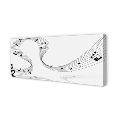 Quadro em tela Clave de sol