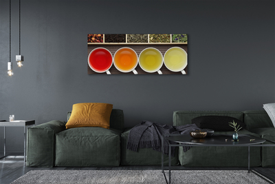 Quadro em tela Chás de ervas