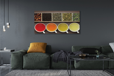 Quadro em tela Chás de ervas