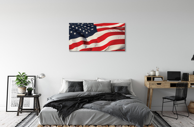 Pintura em tela Bandeira dos Estados Unidos