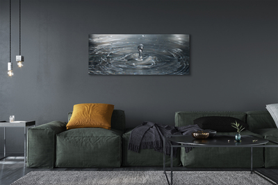 Pintura em tela Respingo de gota d'água