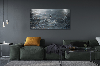 Pintura em tela Respingo de gota d'água