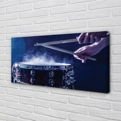 Pintura em tela Baquetas