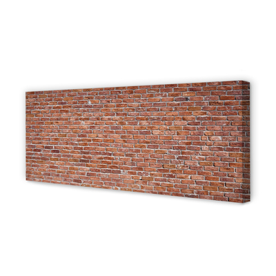 Quadro em tela parede de tijolos