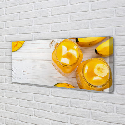 Pintura em tela Smoothie de manga e banana