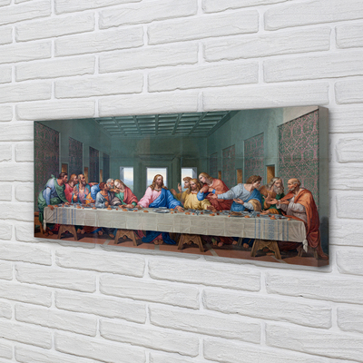 Pintura em tela A Última Ceia - Leonardo da Vinci