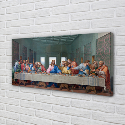Pintura em tela A Última Ceia - Leonardo da Vinci